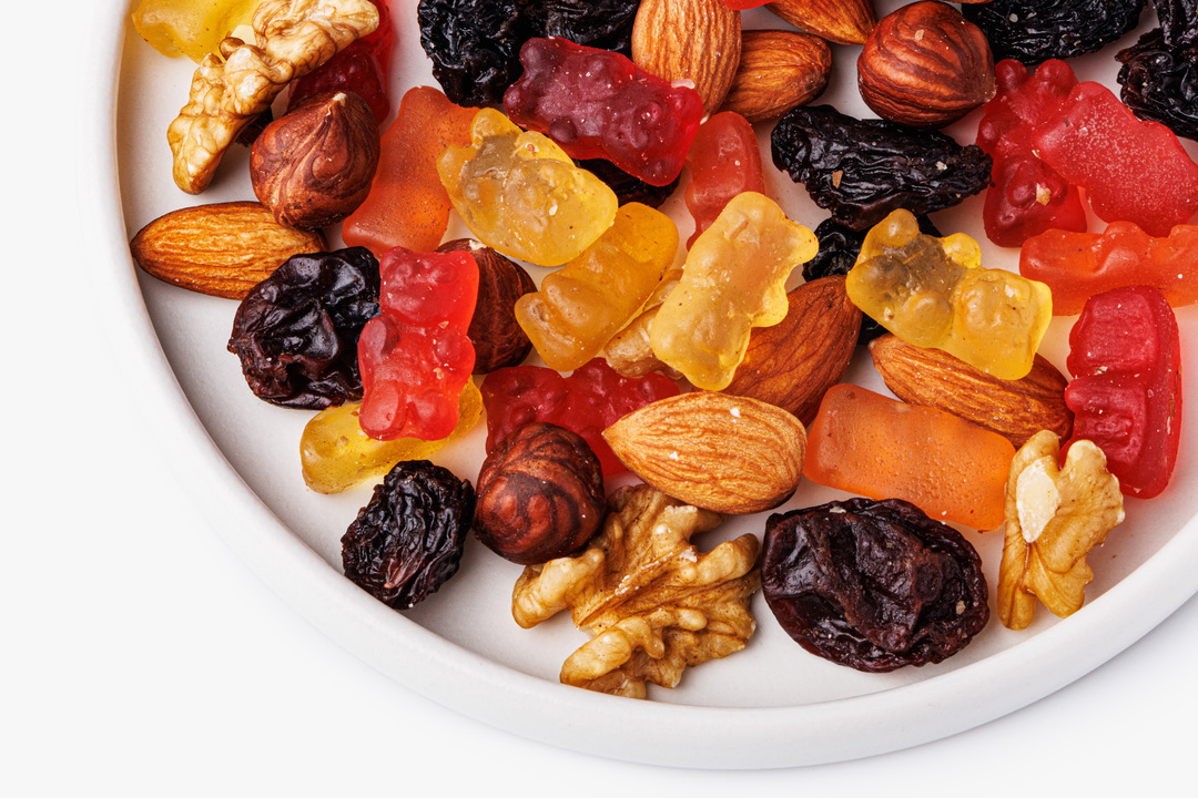 

Смесь ВкусВилл из орехов изюма и мармелада 100 г