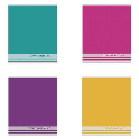 

Тетрадь Staff Эконом А5 48 листов в клетку однотонная 1 шт., цвет в ассортименте