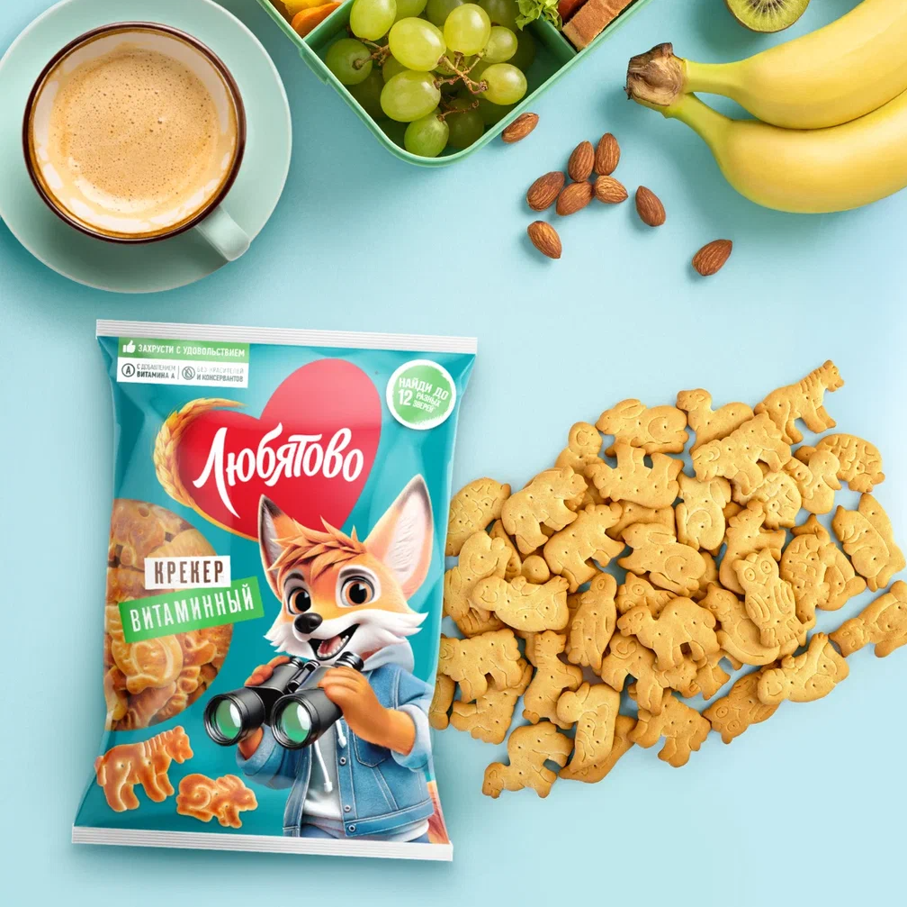 

Крекер Любятово Витаминный 300 г