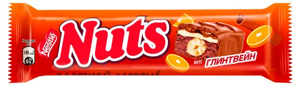 

Батончик шоколадный Nuts Duo глинтвейн и фундук 60 г