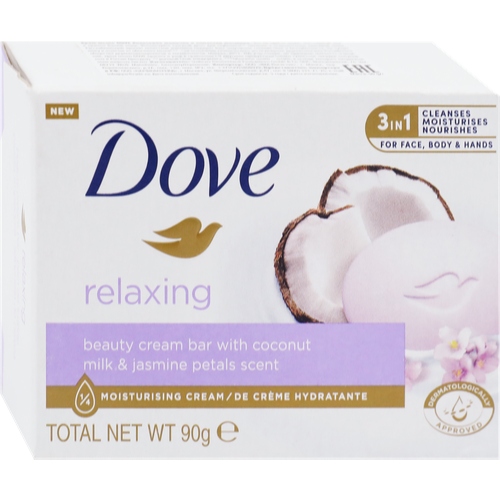 

Крем-мыло Dove Кокосовое молочко и лепестки жасмина 90 г