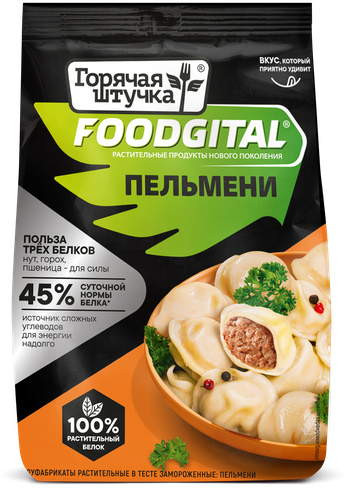 

Пельмени Горячая штучка растительные 430 г