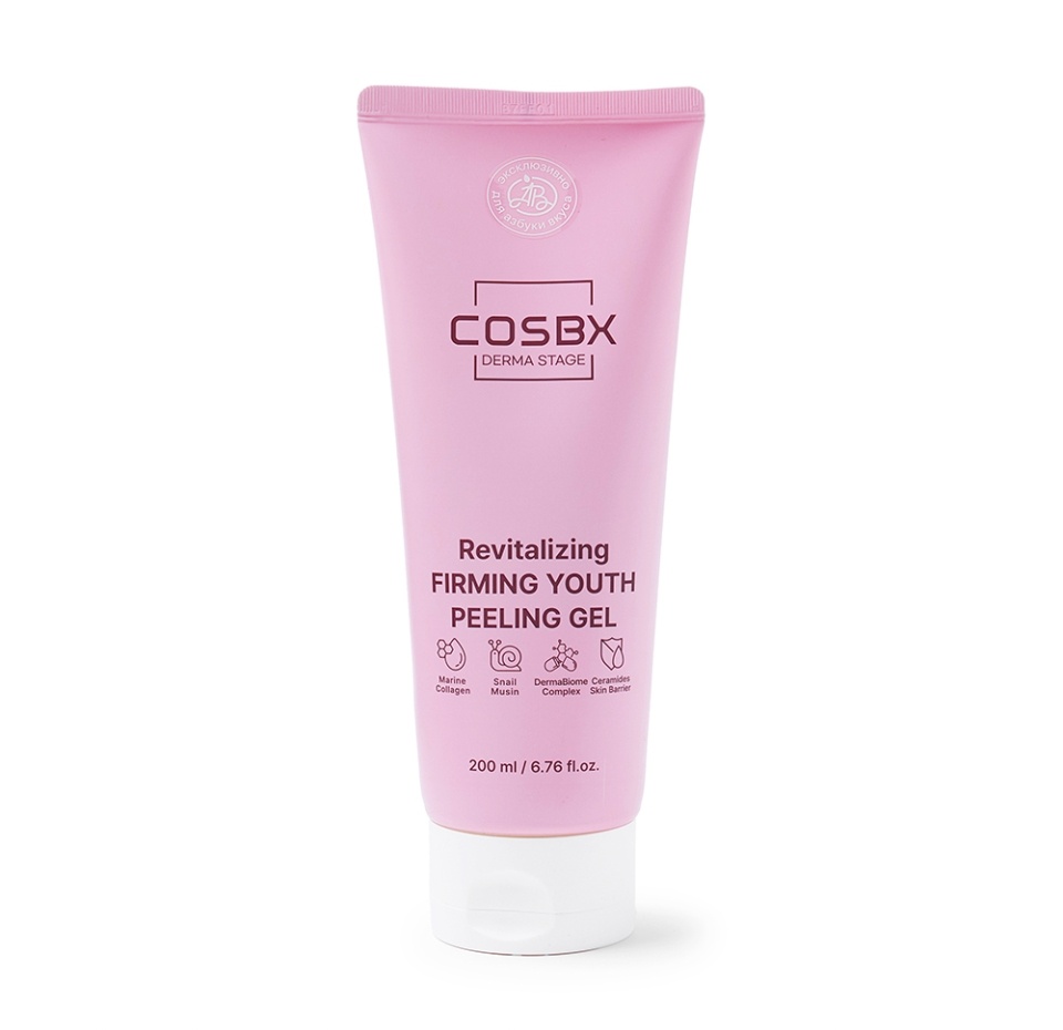 

Пилинг-гель для лица Cosbx Derma Stage Revitalizing Firming Youth 200 мл