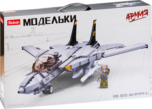 

Конструктор "Истребитель" (521 дет.) в коробке M38-B0891