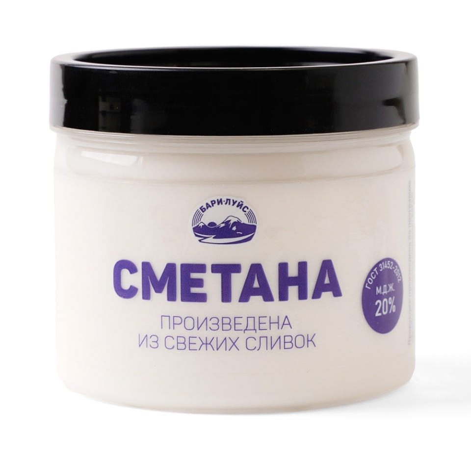 

Сметана Бари Луйс 20% 200 г