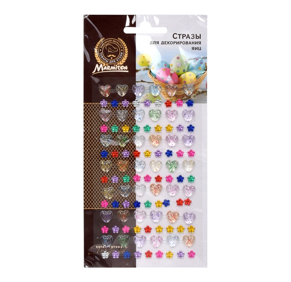 

Стразы для декорирования яиц, Marmiton, 105 шт.