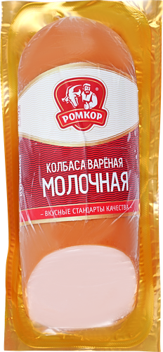

Колбаса вареная Ромкор Молочная 400 г