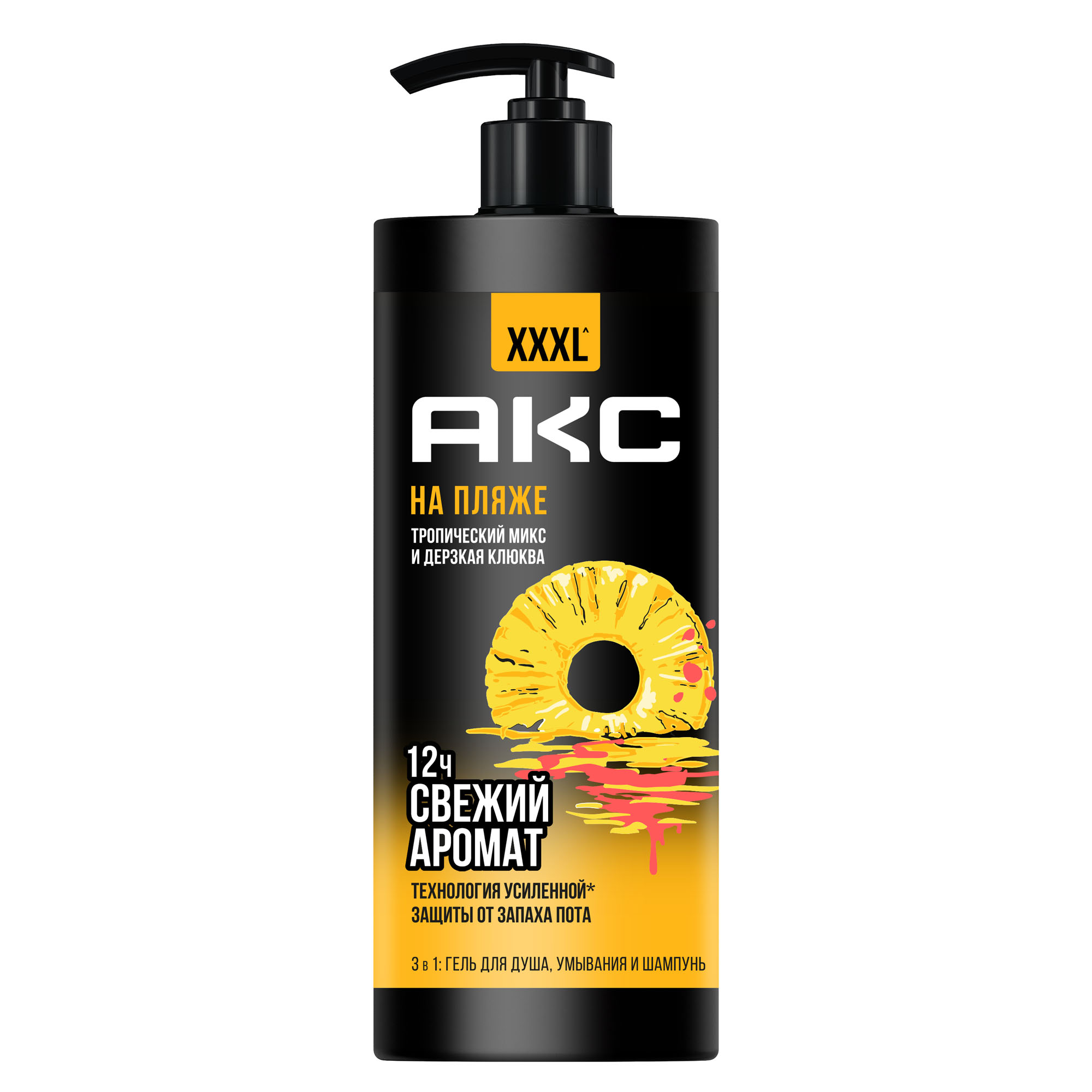 

Гель для душа Акс На Пляже мужской 1000 мл