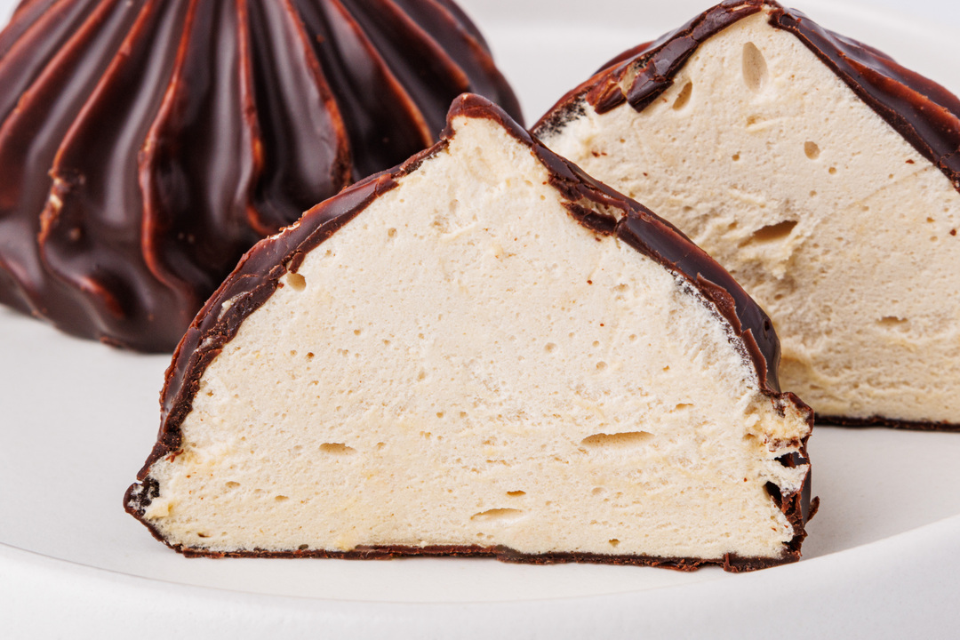 

Зефир в шоколадной глазури, веган