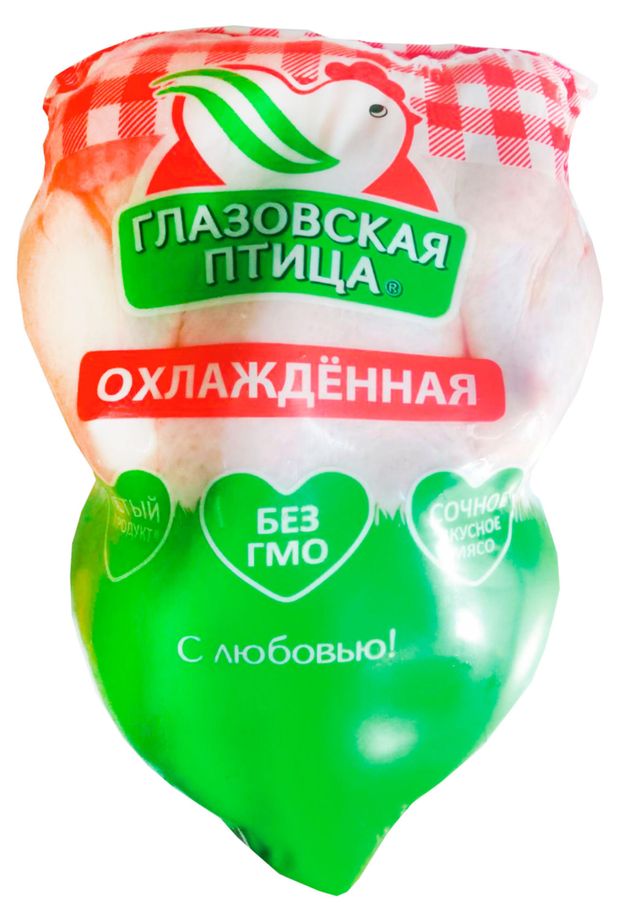 

Тушка цыпленка-бройлера Глазовская птица охлажденная вес