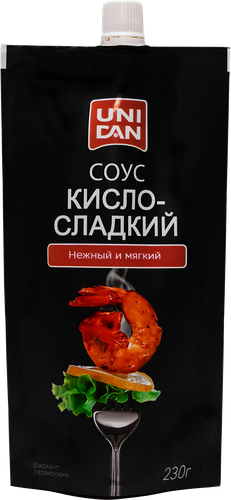 

Соус Uni Dan кисло-сладкий 230 г