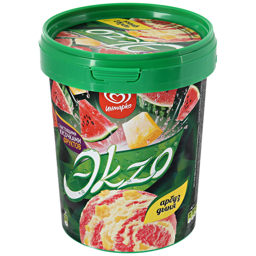 

Мороженое Эkzo Арбуз и дыня 520 г
