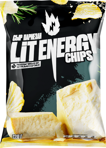 

Чипсы картофельные Lit Energy Пармезан 120 г