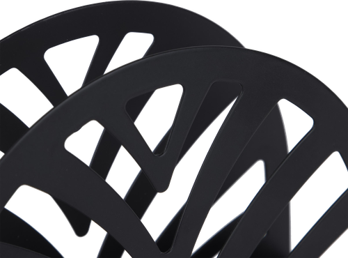 

Салфетница Mallony Domestico металл, черный 13х4х9 см