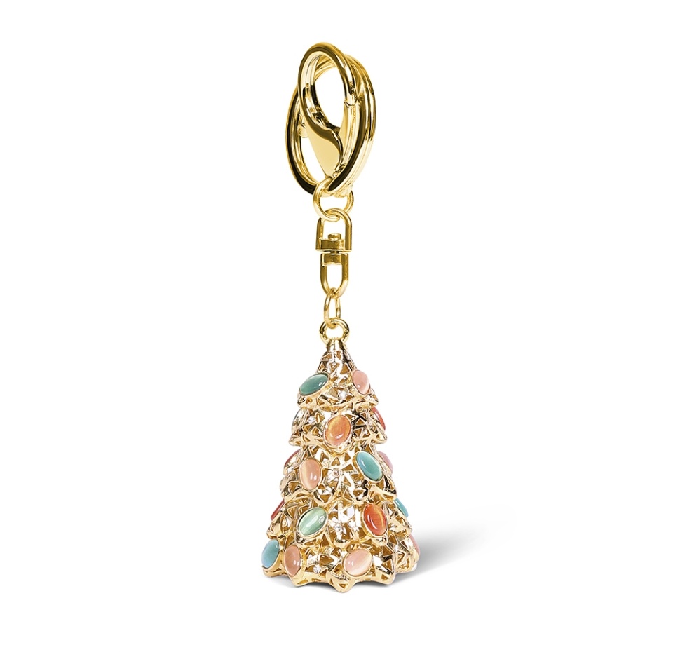 

Сувенир BERNES Брелок ёлочка gold 2.5 см, Россия