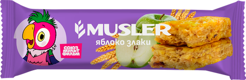

Батончик Musler мюсли яблоко 30 г