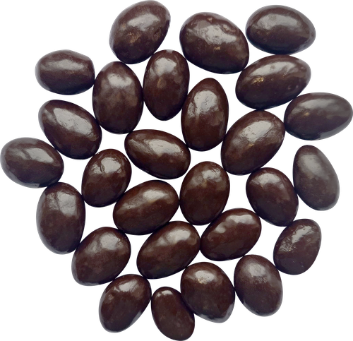 

Миндаль в темной шоколадной глазури вес