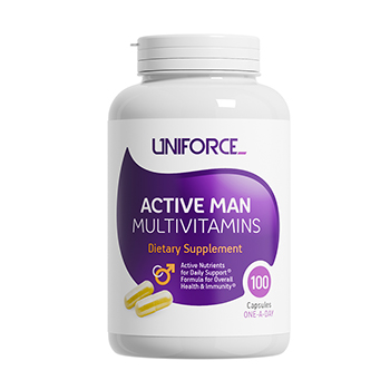 

БАД Uniforce Active Man Multivitamins Мультивитамины для мужчин 100 капсул, США