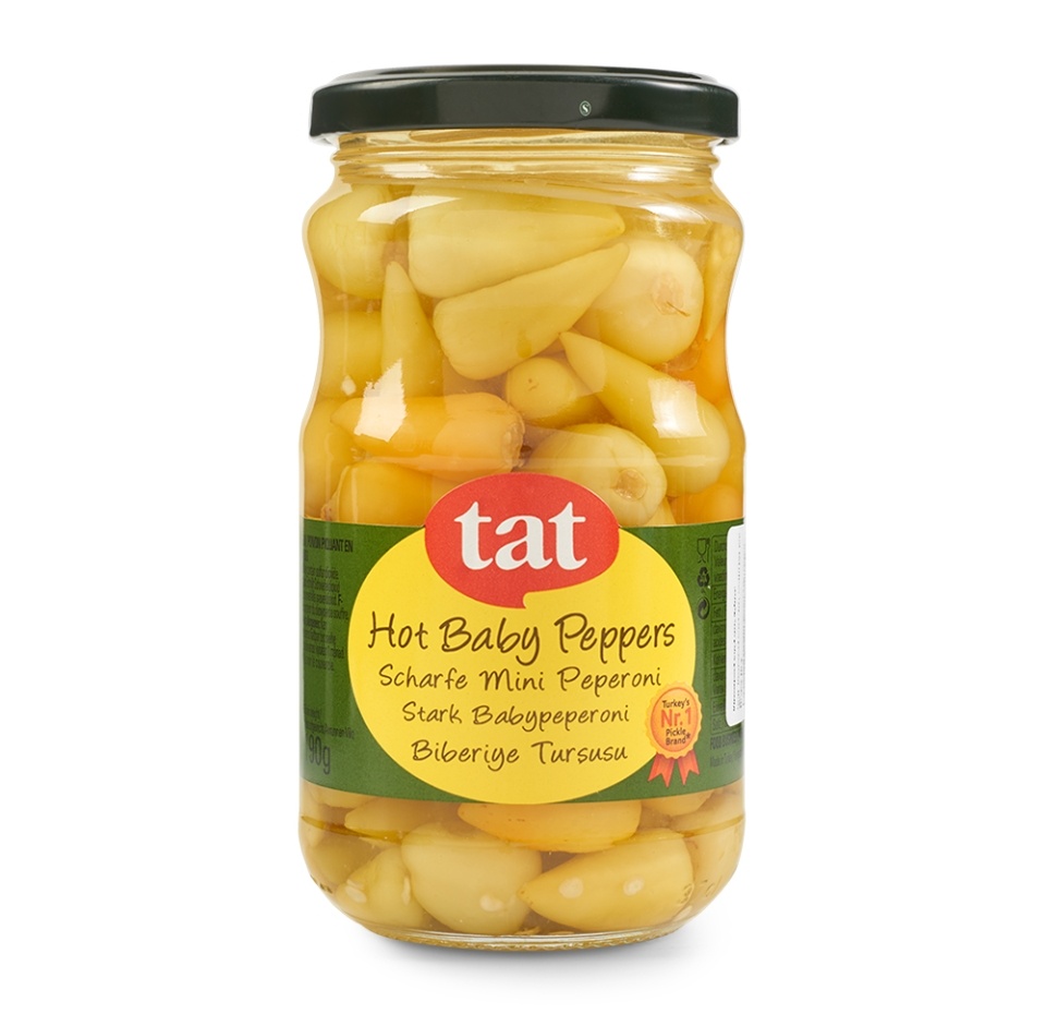 

Перец Tat маринованный острый 330 г