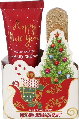 

Набор подарочный Happy New Year: Крем для рук 30 мл, Пилочка для ногтей 1 шт.