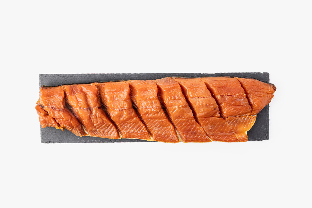 

Кета юкола холодного копчения вес