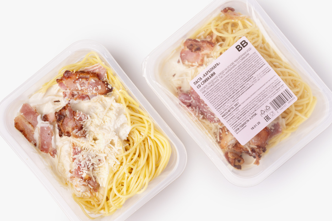 

Паста ВкусВилл Карбонара со сливками 300 г