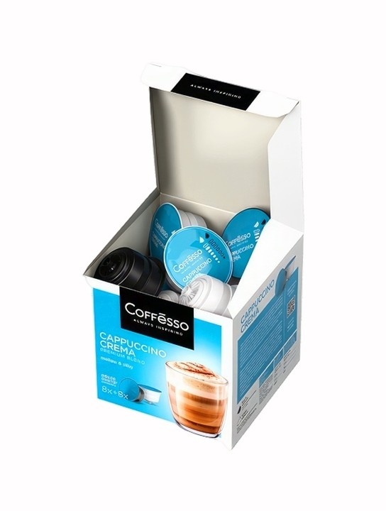 

Кофе в капсулах Coffesso Сappuccino Crema 16 шт. х 12 г
