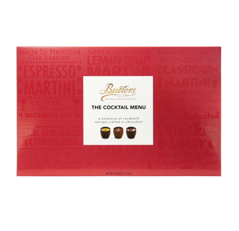 

Шоколадные конфеты Butlers The Cocktail Menu