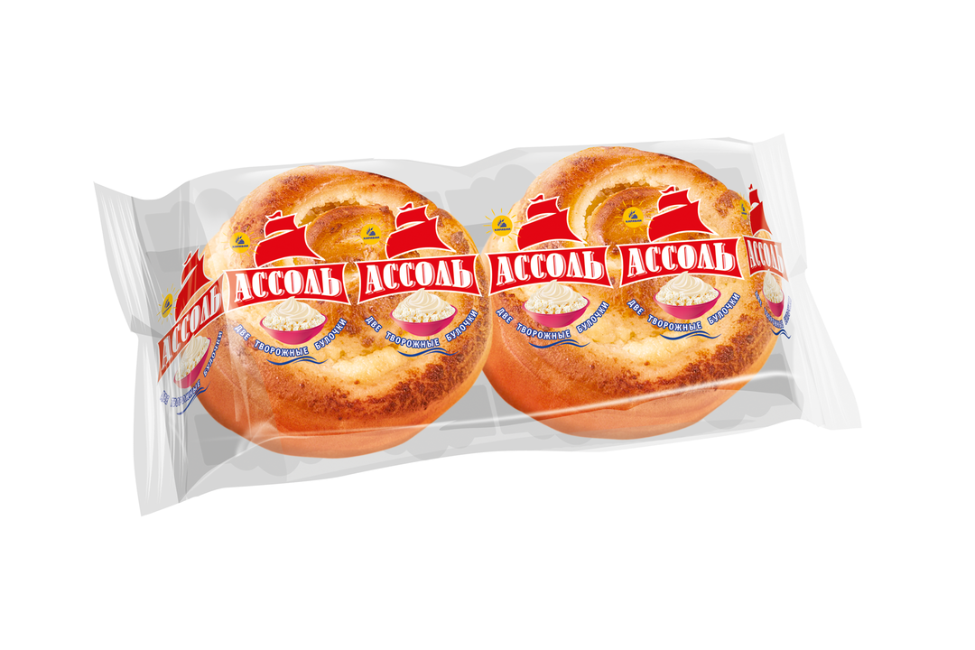 

Булочка Каравай Ассоль творожная 2 х 50 г