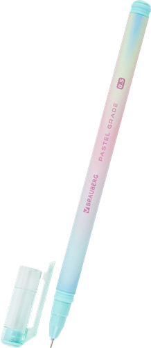 

Ручка гелевая Brauberg Grade Pastel синий 1 шт. дизайн в ассортименте