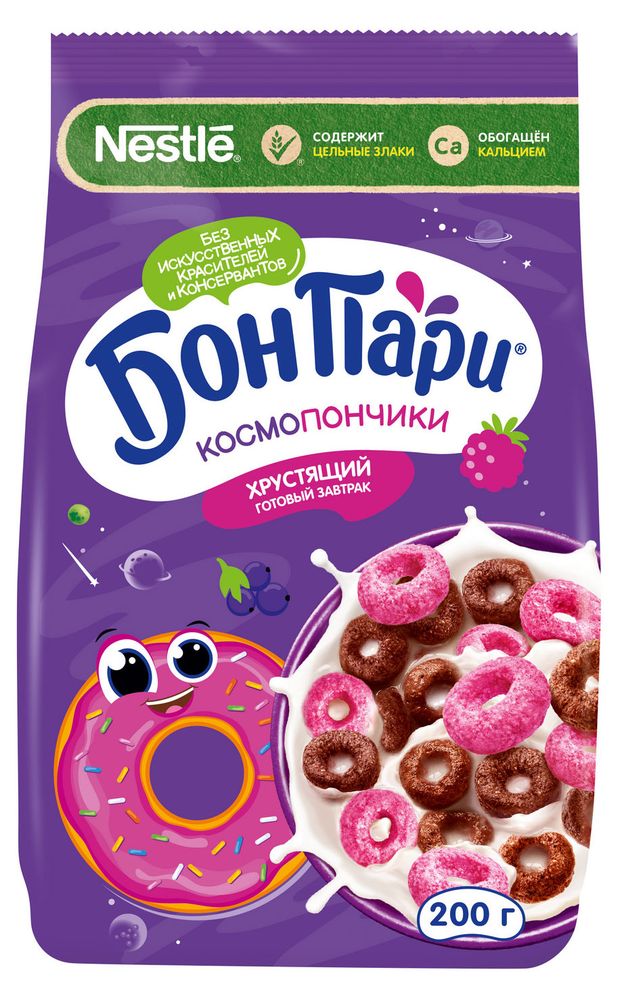 

Готовый завтрак Бон Пари Космопончики 200 г