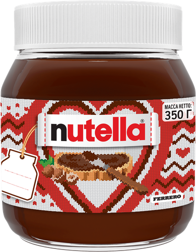 

Паста ореховая Nutella с добавлением какао 350 г дизайн упаковки в ассортименте