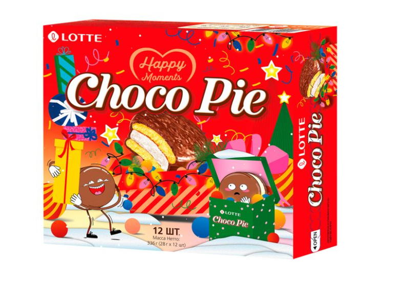 

Пирожные Choco Pie Lotte 336 г