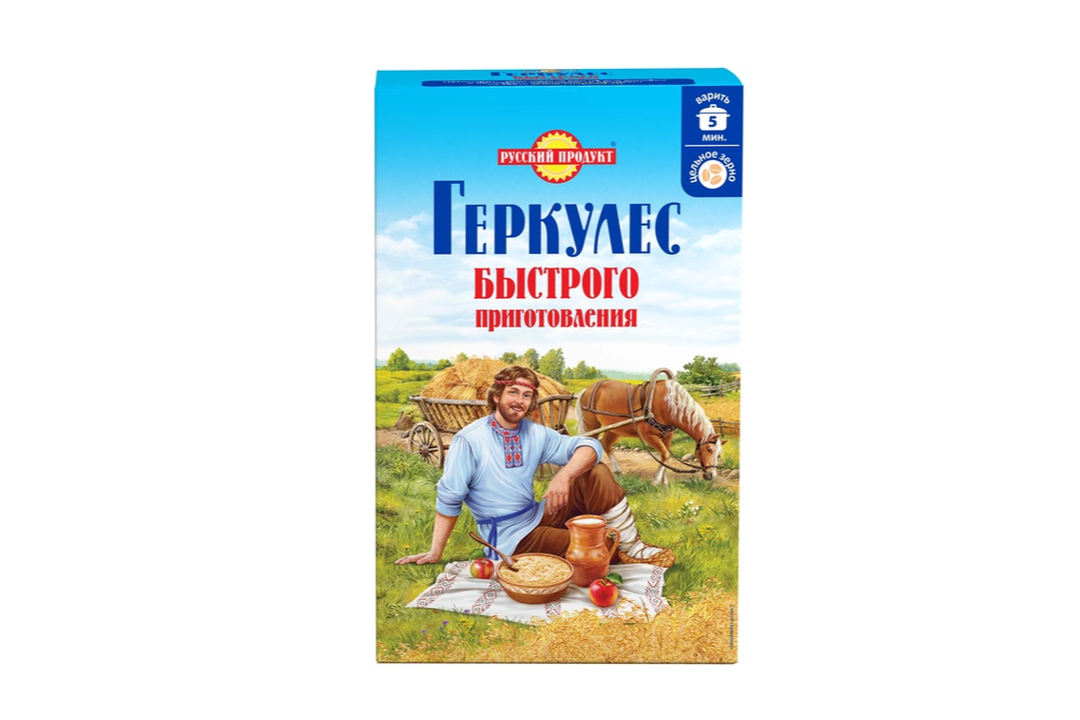 

Хлопья Русский продукт Геркулес быстрого приготовления овсяные 420 г