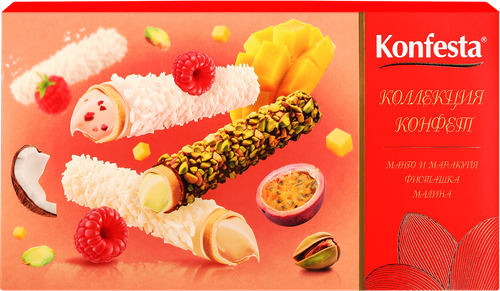 

Конфеты Konfesta Ассорти глазированные с начинками 150 г