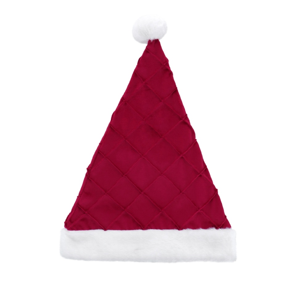 

Шапка новогодняя Timstor с узором цвет красный 43см, Бельгия