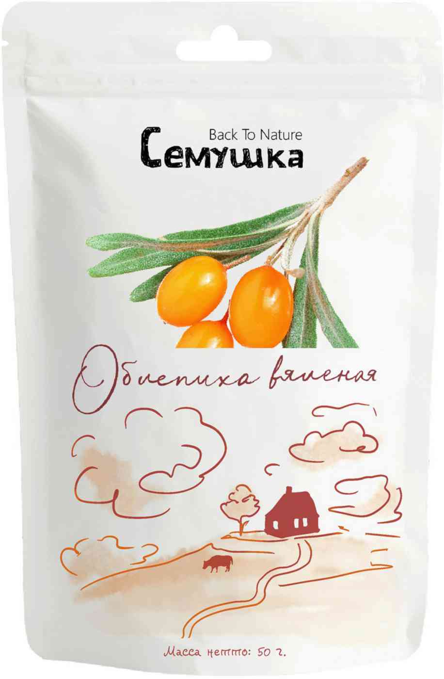 

Сухофрукты Семушка облепиха вяленая 50 г