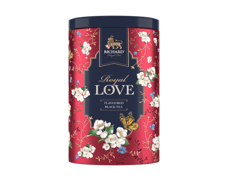 

Чай Richard Royal Love чёрный бергамот-ваниль листовой