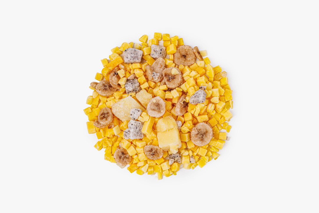 

Смесь для смузи (банан-питахайа-ананас-манго), быстрозам.(Продукт замороженный), 300 г