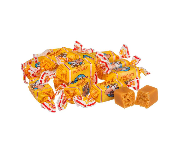 

Конфеты Рот Фронт Коровка неглазированные вес