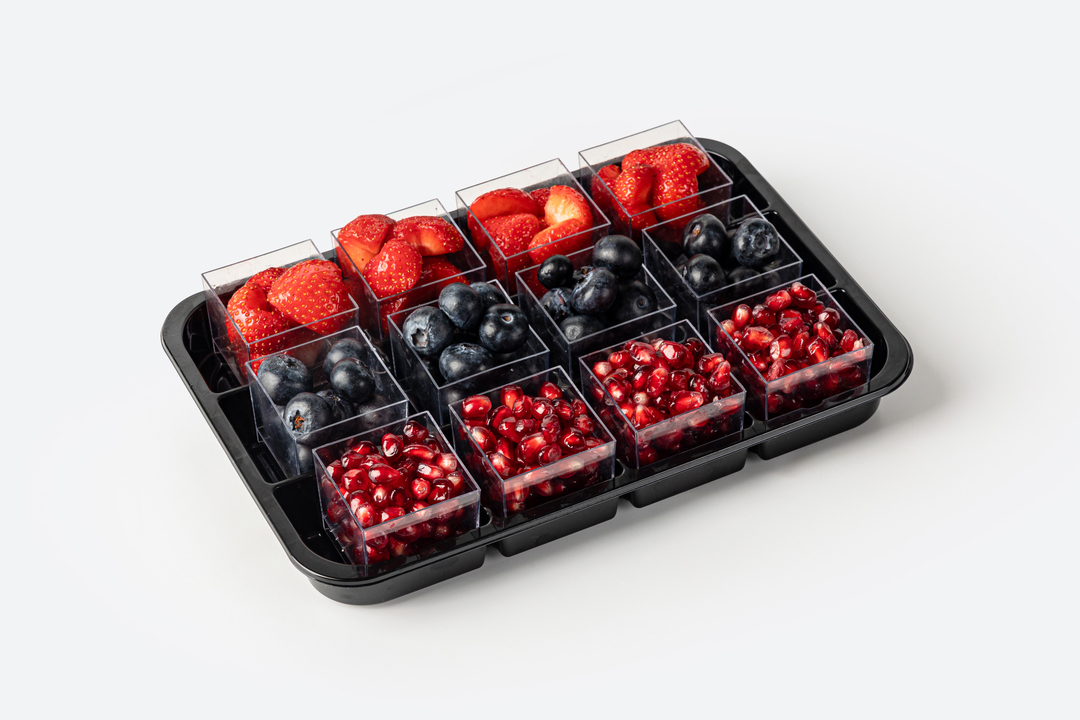 

Фруктовый сет Фруткорт клубника голубика гранат 12 контейнеров x 35 г