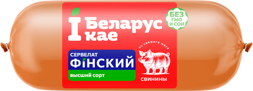 

Колбаса IБеларускае сервелат Финский варено-копченый 400 г