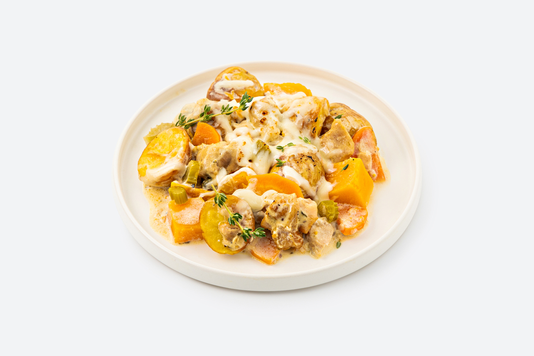 

Жаркое ВкусВилл из кролика со сметаной 505 г