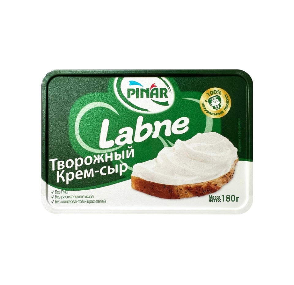 

Крем-сыр творожный Pinar Labne 60%, 180 г