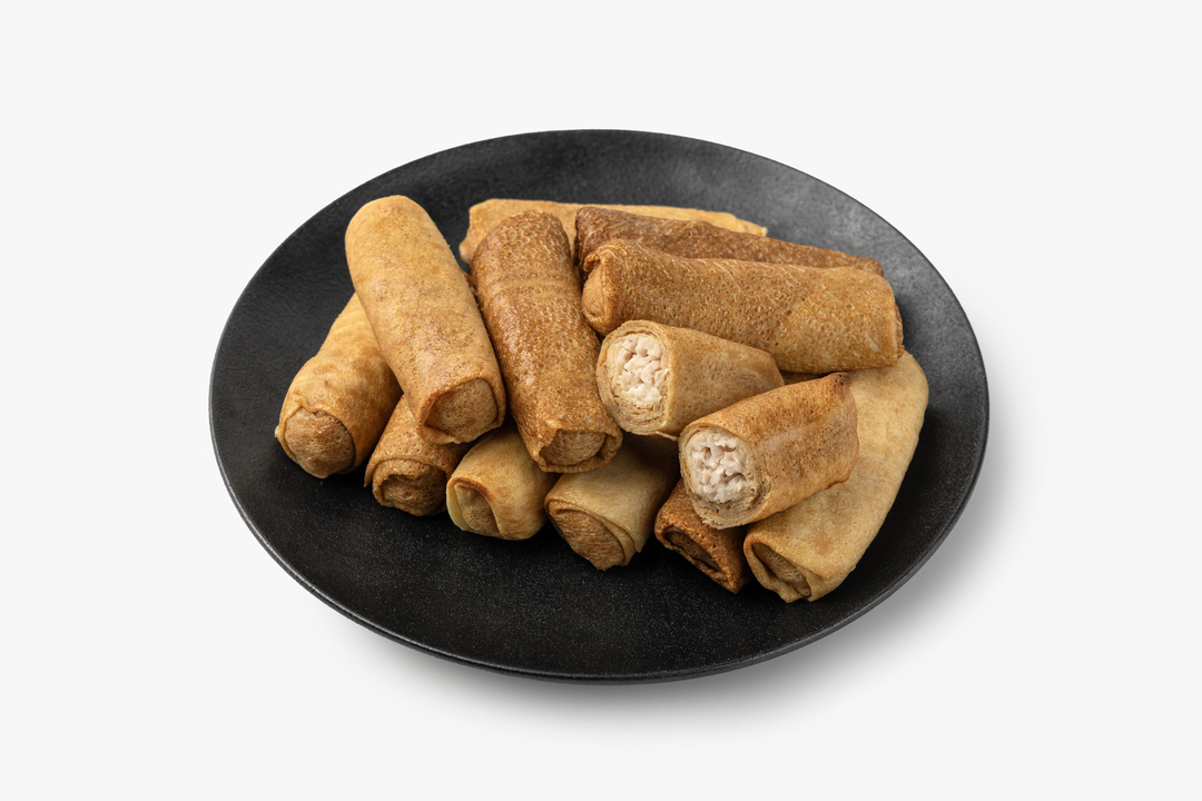 

Семейная порция блинчиков ВкусВилл с ветчиной и сыром 12 шт. 950 г