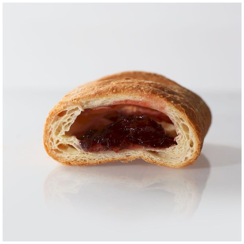 

Слойка Хлебнаш с малиновой начинкой 80 г