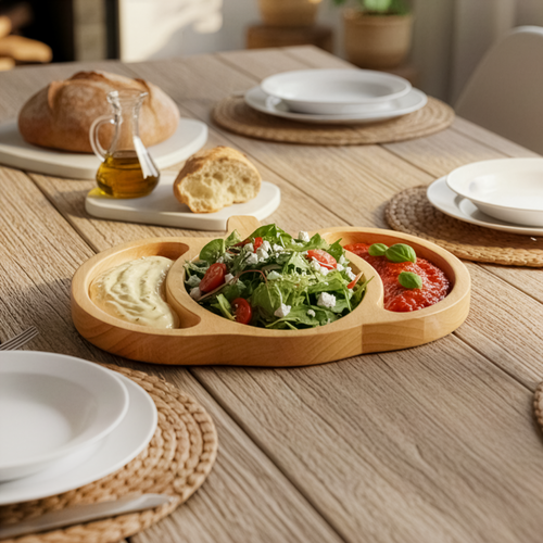 

Менажница Homeclub Cozy Autumn Тыква каучуковое дерево 25.4x20 см