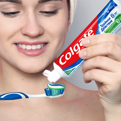 

Зубная паста Colgate Тройное действие Натуральная мята 73 г