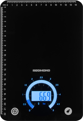 

Кухонные весы Redmond RS-760 Черный 251×20×171 мм
