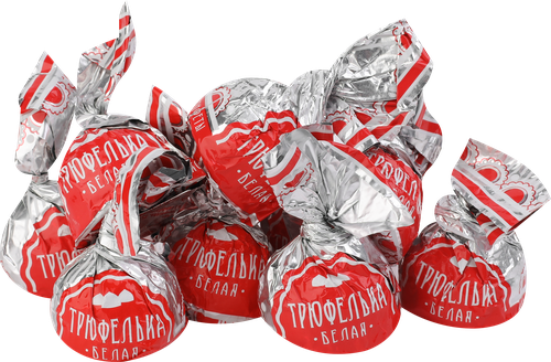 

Конфеты КФ ПЕРМСКАЯ Трюфелька Белая вес